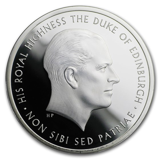 2017 GB £5 Proof Silver Prince Philip: Life of Service Piedfort 2017 GB £5 Proof Silver Prince Philip: Life of Service Piedfort